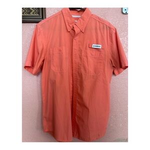 Magellan Button Down Shirt Mens
Orange Short Sleeve Fishing Logo